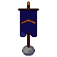 Banner, pixel-art sprite