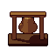 Bell, pixel-art sprite
