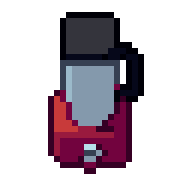 Blender, animated pixel-art GIF