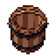 Bucket, animated pixel-art GIF