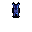 Butterfly, pixel-art sprite