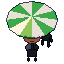 Cafe table, pixel-art sprite