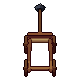 Catapult, pixel-art sprite