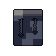 Wall chains, pixel-art sprite