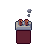 Chimney, pixel-art sprite