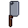 Cleaver, pixel-art sprite