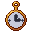 Time bonus, pixel-art sprite