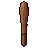 Club, pixel-art sprite