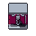 Coffee machine, pixel-art sprite