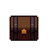 Coin chest, animated pixel-art GIF