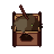 Compost heap, animated pixel-art GIF