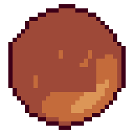 Moneda de cobre, GIF animado de pixel art