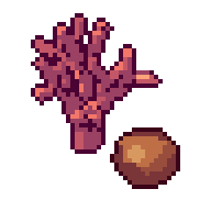 Coral, animated pixel-art GIF