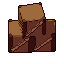 Crate stack, pixel-art sprite