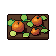 Pumpkin patch, pixel-art sprite