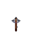 Crossbow, pixel-art sprite