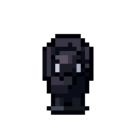 Crow, animated pixel-art GIF