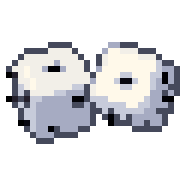 Dice, animated pixel-art GIF