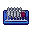 Dish rack, pixel-art sprite