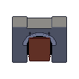 Drawbridge, pixel-art sprite