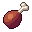 Drumstick, pixel-art sprite