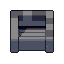 Dungeon stairs, pixel-art sprite