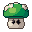 Extra life, pixel-art sprite
