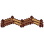 Rail fence, pixel-art sprite