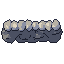 Stone wall, pixel-art sprite