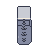 Filing cabinet, pixel-art sprite