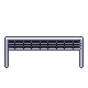 Goal, pixel-art sprite