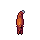 Fox, pixel-art sprite