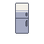 Fridge, pixel-art sprite