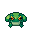 Frog, pixel-art sprite