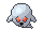 Ghost, pixel-art sprite