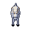 Goat, pixel-art sprite