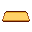 Gold bar, pixel-art sprite