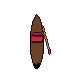 Gondola, pixel-art sprite