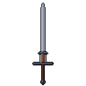 Greatsword, pixel-art sprite