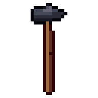 Smith's hammer, animated pixel-art GIF