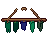 Hanging herbs, pixel-art sprite