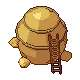 Haystack, pixel-art sprite