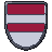 Heater shield, pixel-art sprite