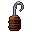 Hook, pixel-art sprite