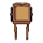 Horse cart, pixel-art sprite