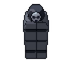 Iron maiden, animated pixel-art GIF