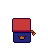 Jack-in-the-box, pixel-art sprite