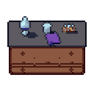 Lab bench, animated pixel-art GIF
