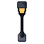 Lamp post, pixel-art sprite