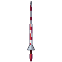 Lance, pixel-art sprite